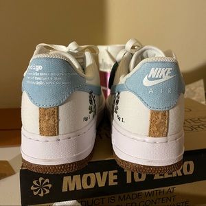 Nike Air Force 1 indigo size W8.5